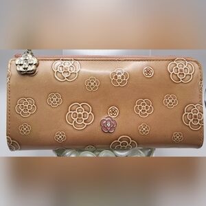 Clathas Pink/peach Long‎ Wallet